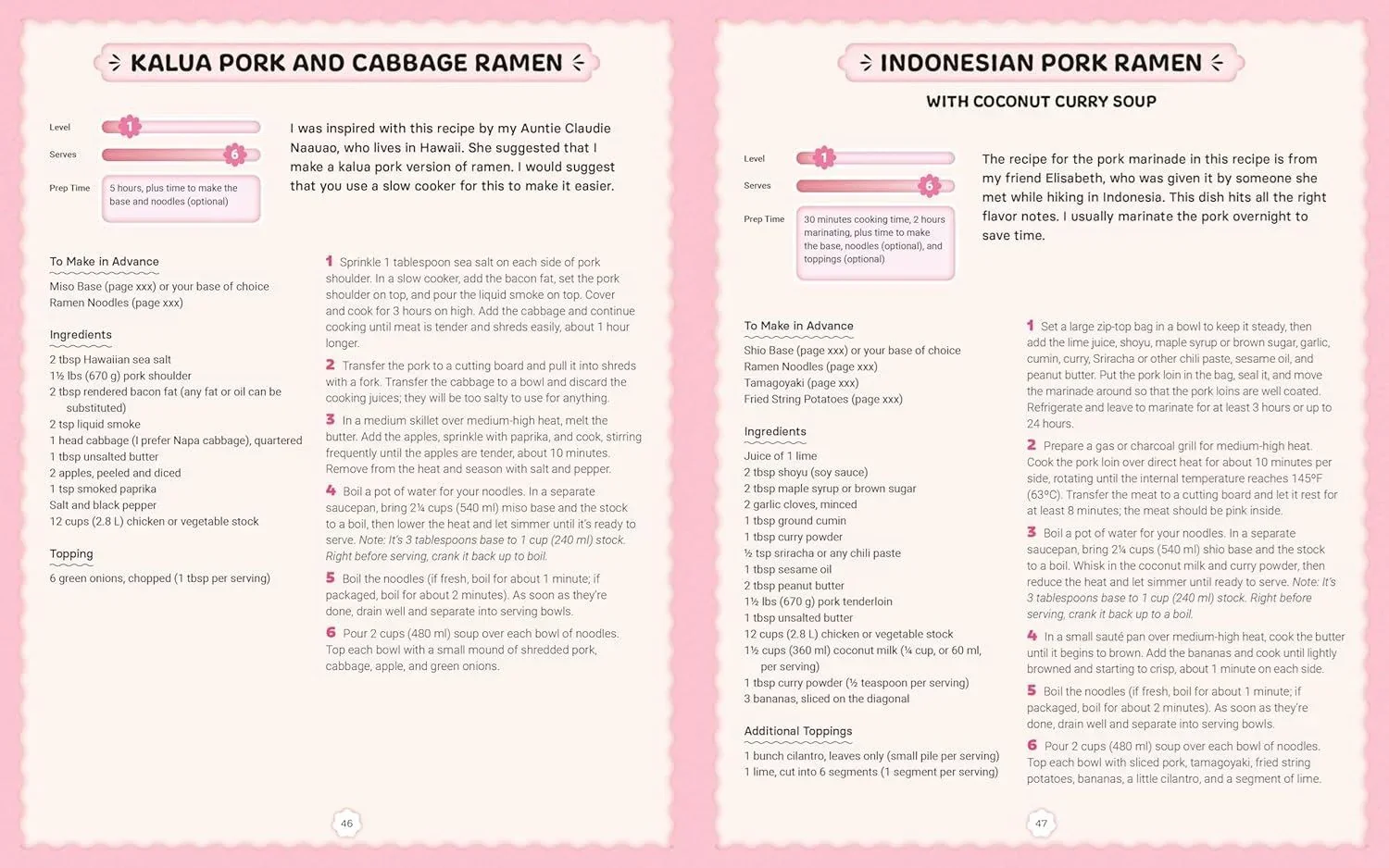 Kawaii Cafe Ramen Cookbook by Amy Kimoto-Kahn (HB) - Image 4