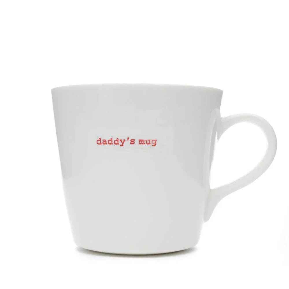 Keith Brymer Jones Large Mug 500ml - daddy's mug (Red)