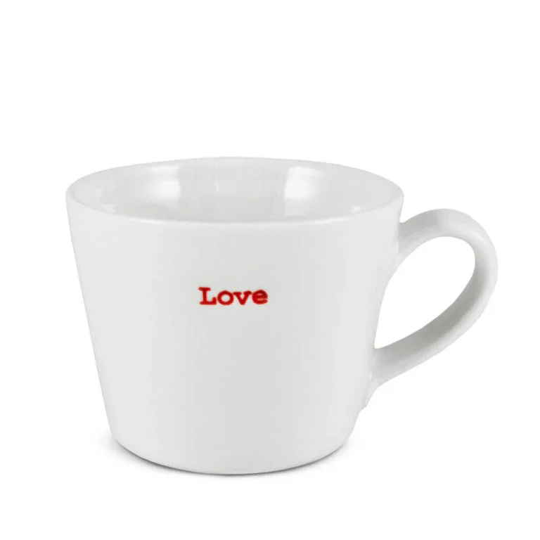 Keith Brymer Jones Mug 350ml- Love (Red) - Image 2