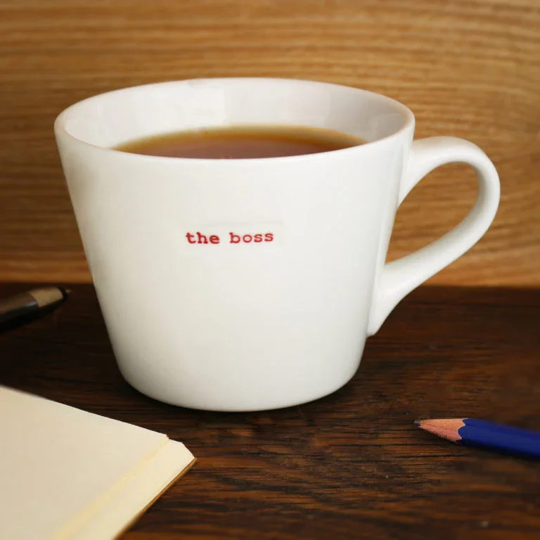 Keith Brymer Jones Mug 350ml - The Boss (Red) - Image 2