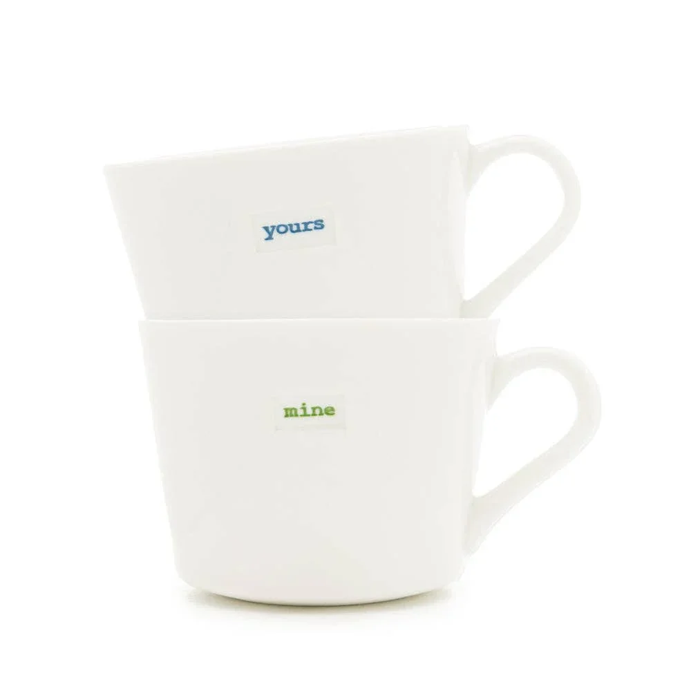 Keith Brymer Jones Mug Pair (280ml) - Your & Mine