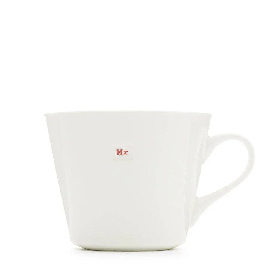 Keith Brymer Jones Mug Pair 350ml - Mr & Mrs - Image 2
