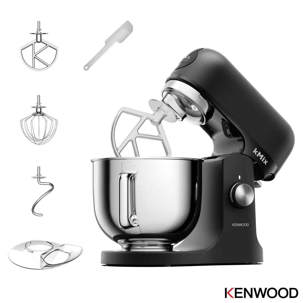 Kenwood KMix Stand Mixer With K Mixer - Matt Black