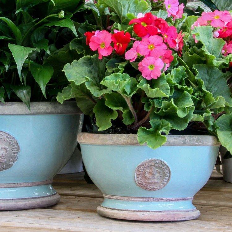 Kew Gardens Footed Bowls Scandinavia - Blue - Image 3