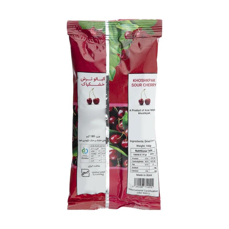 Khoshkpak Dried Sour Cherry (180g) - Image 2