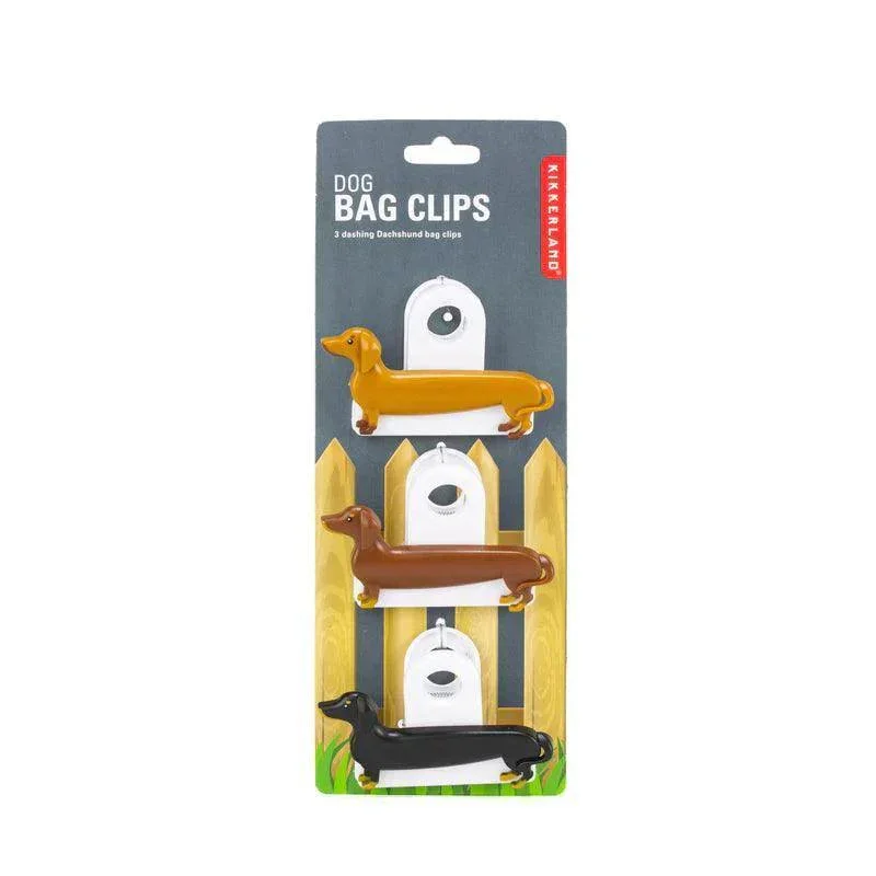 Kikkerland Dog Bag Clips - Set of 3 - Image 2