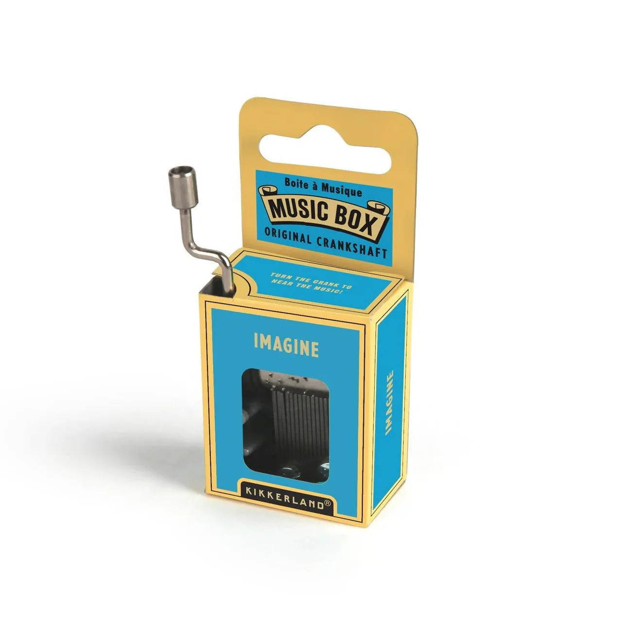Kikkerland Imagine Crank Music Box