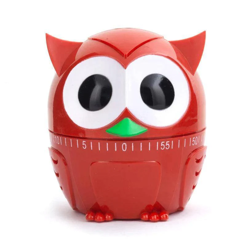 Kikkerland Owlet Kitchen Timer - Blue - Image 2
