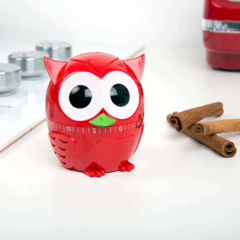 Kikkerland Owlet Kitchen Timer - Blue - Image 3