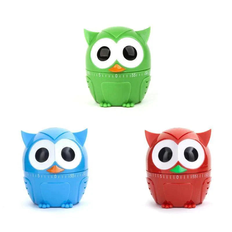 Kikkerland Owlet Kitchen Timer - Blue - Image 4