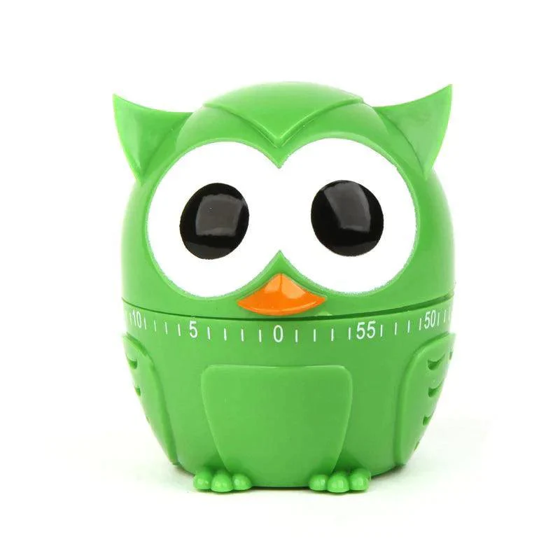 Kikkerland Owlet Kitchen Timer - Blue - Image 5