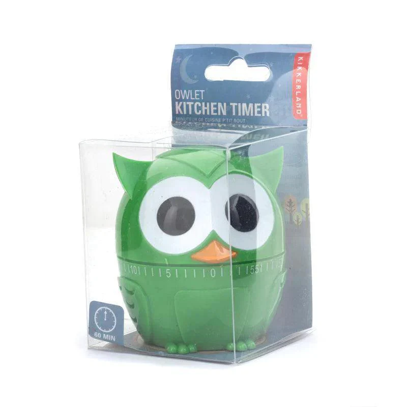 Kikkerland Owlet Kitchen Timer - Blue - Image 6