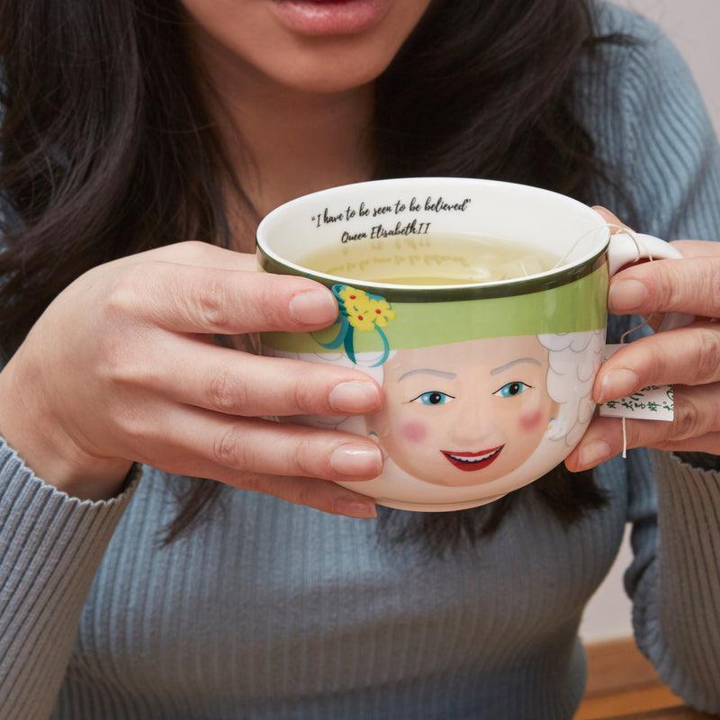 Kikkerland Queen Elizabeth II Mug - Image 2