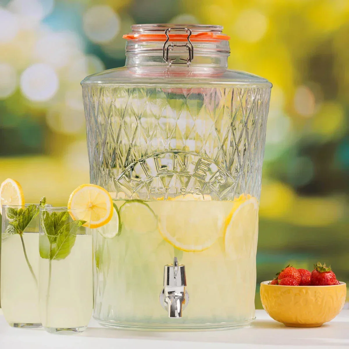 Kilner Diamond Drinks Dispenser (8Litre) - Image 5