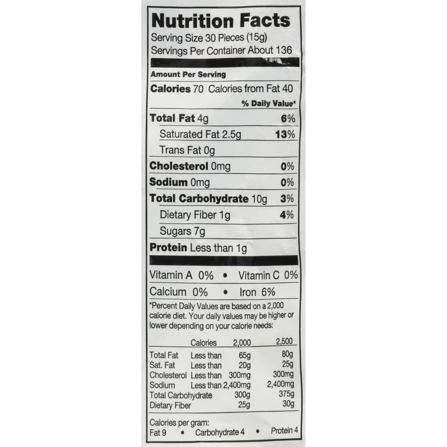 Kirkland Signature Chocolate Chips (2.04kg) - Image 3
