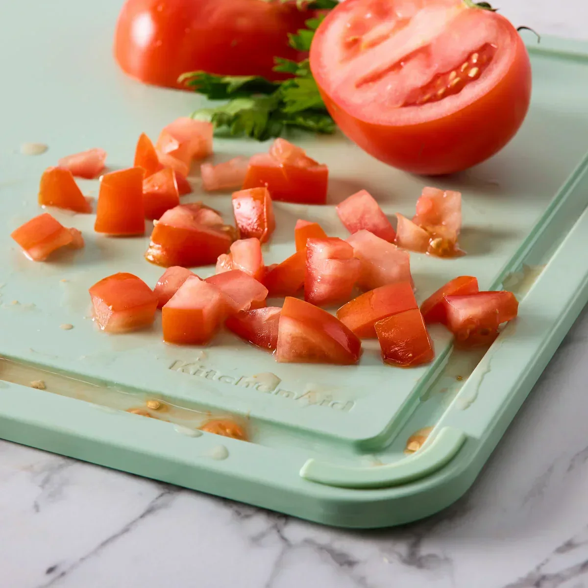 KitchenAid 3-Piece Cutting Board - Green - Image 4