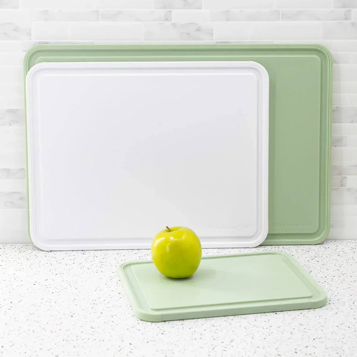 KitchenAid 3-Piece Cutting Board - Green - Image 8