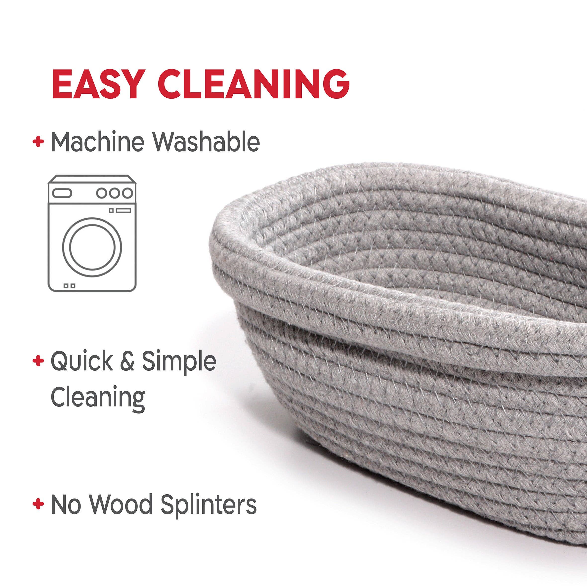 KneadAce Oval & Round Cotton Rope Proofing Baskets - Image 5