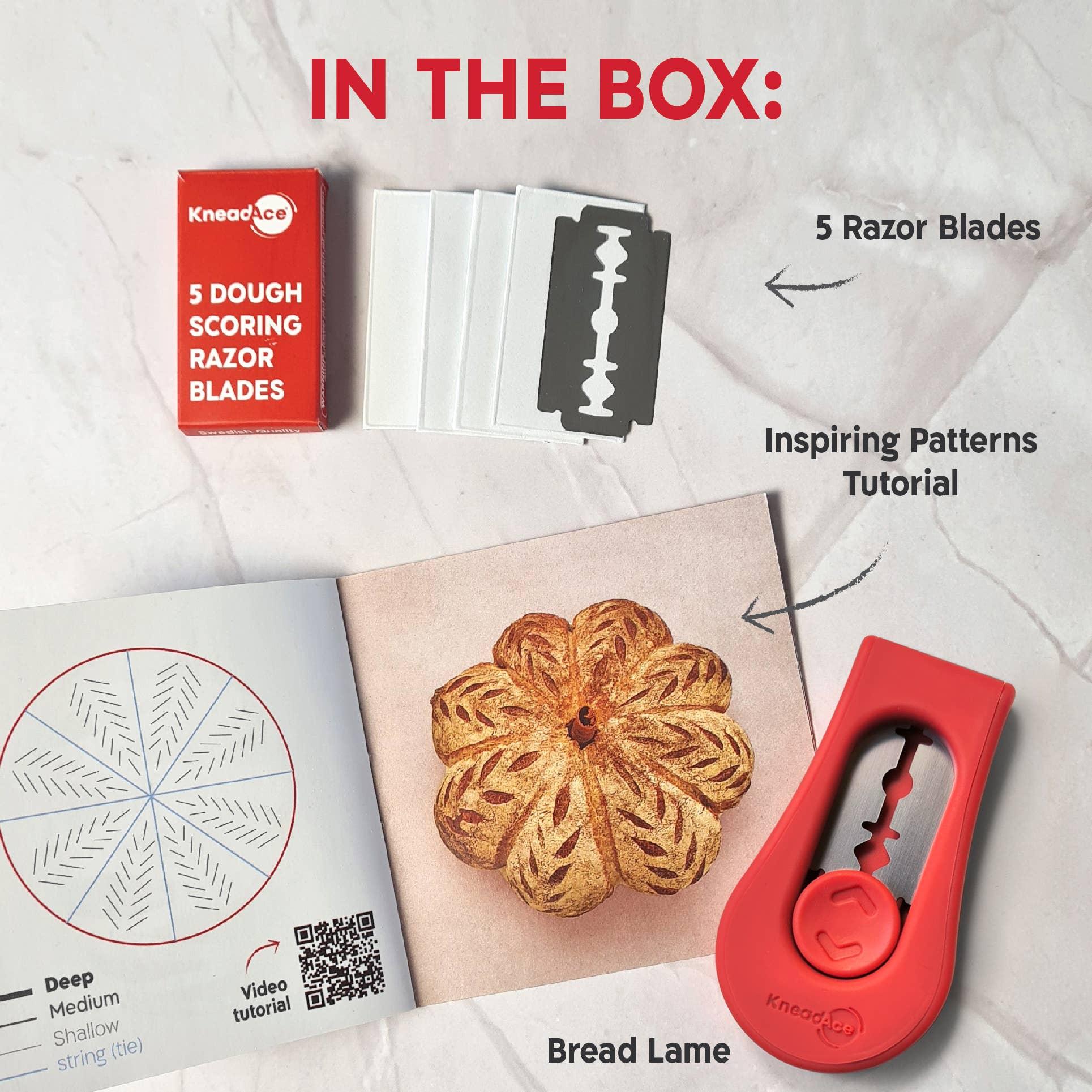 KneadAce PRO Sourdough Kit with Oval Proofing Basket (34oz Jar) - Image 11