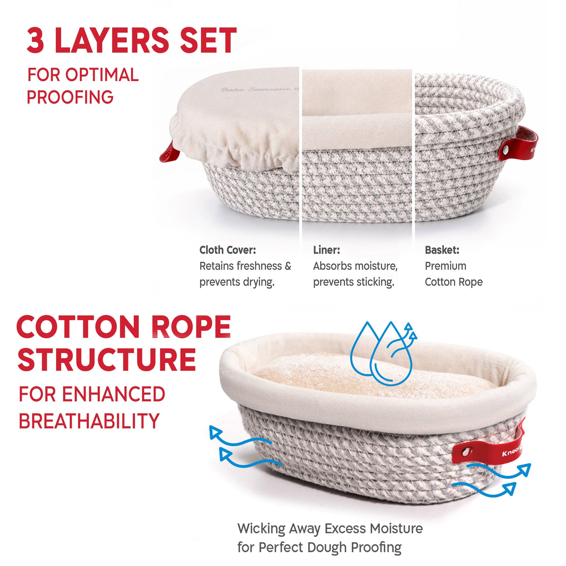 KneadAce Sourdough Essentials - Oval Set - Image 8