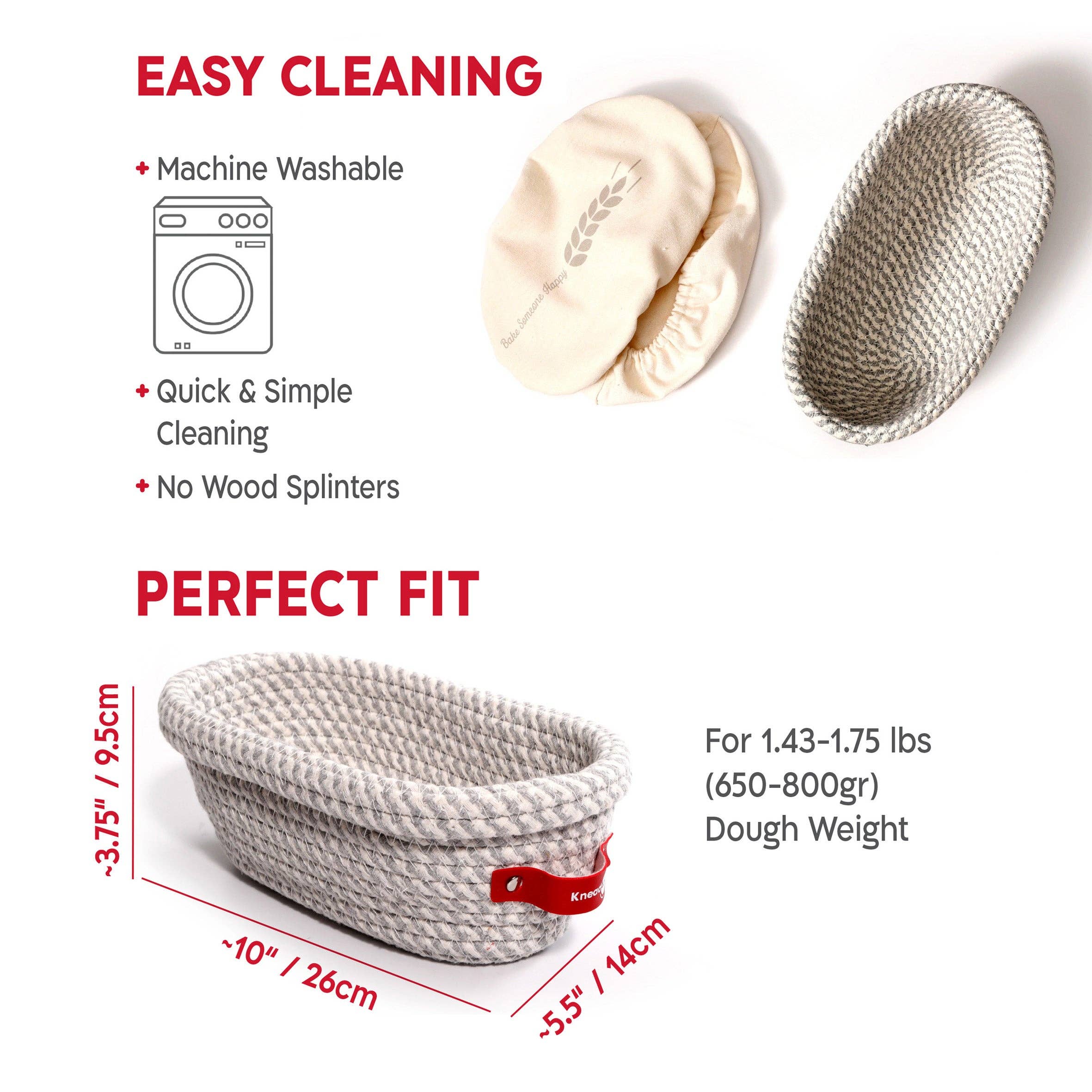 KneadAce Sourdough Essentials - Oval Set - Image 9