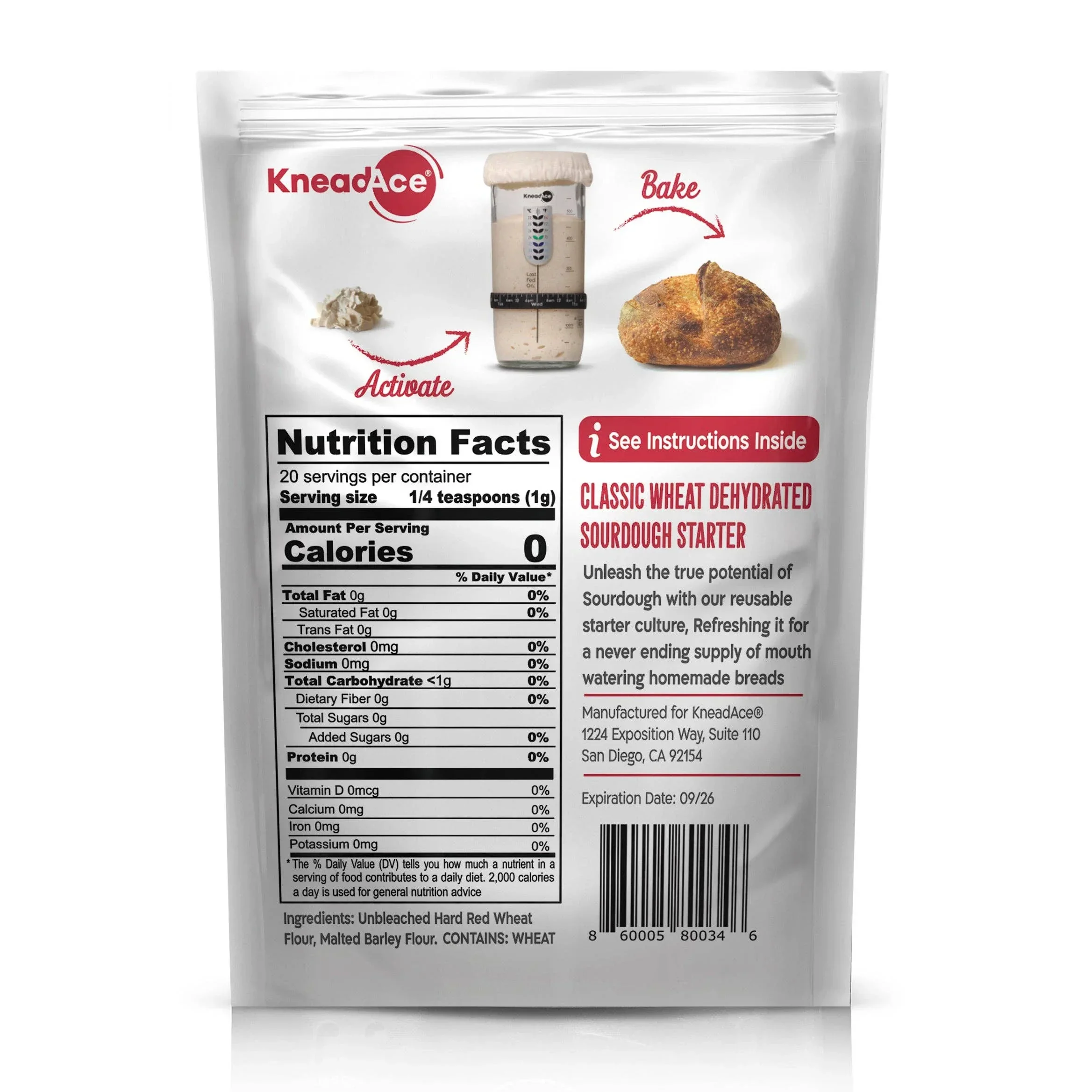 KneadAce Sourdough Starter Culture (20g) - Image 4