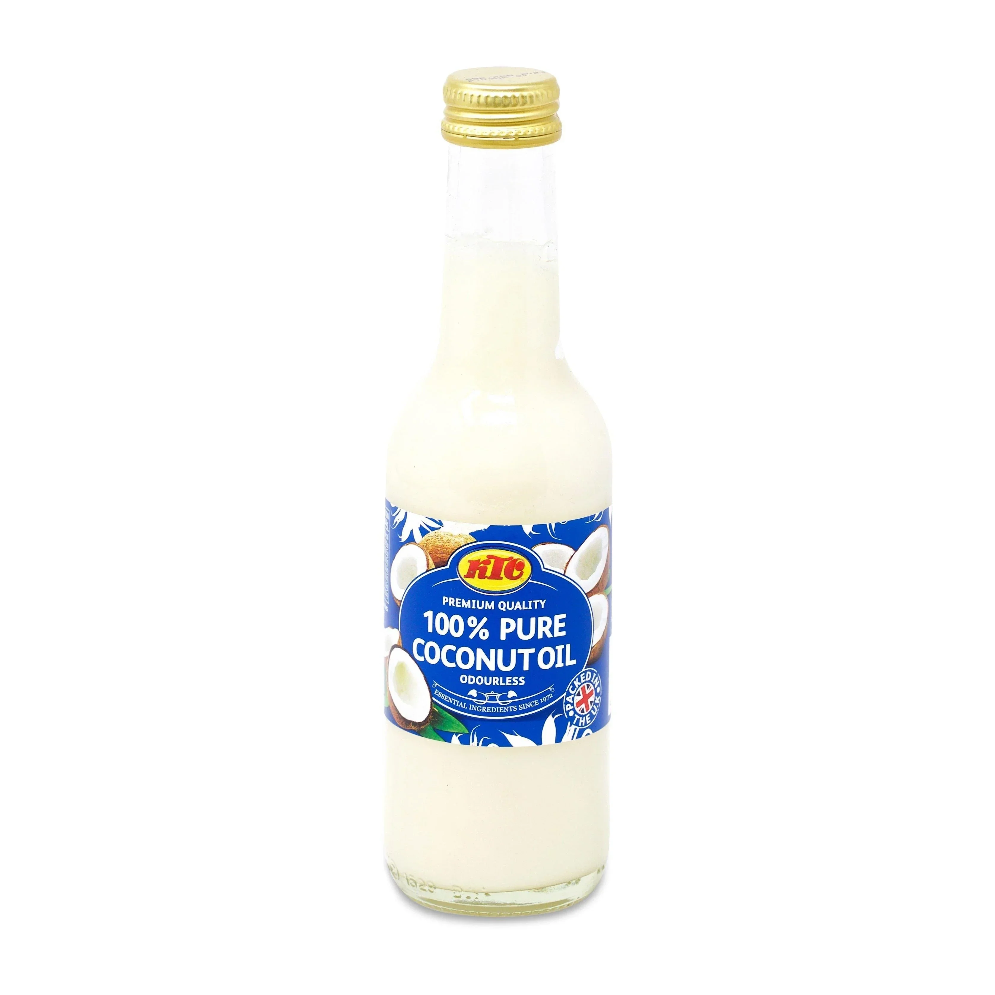 KTC 100% Pure Odourless Coconut Oil (250ml)