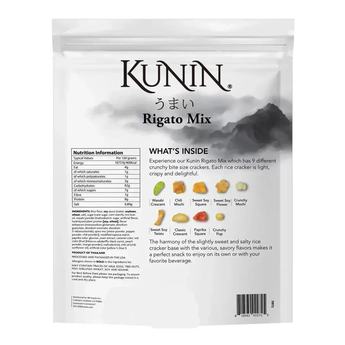 Kunin Rigato Mix Crackers (567g) - Image 2