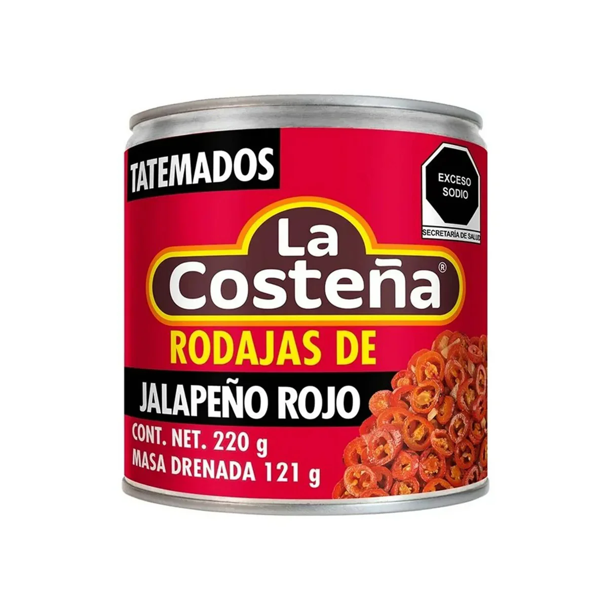 La Costena Red Nacho Jalapeno Tatemado (220g)