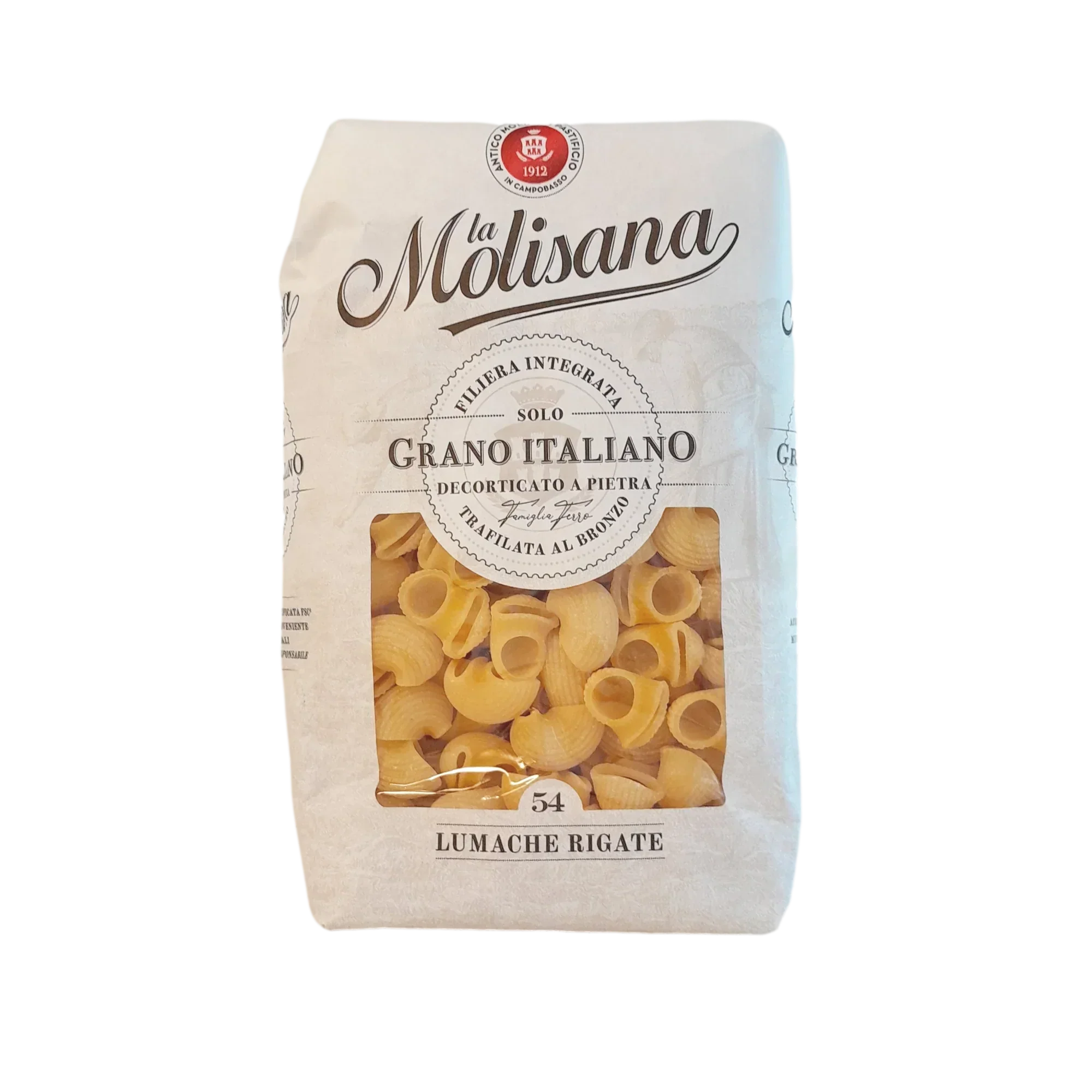 La Molisana Lumache Rigate Pasta (500g)