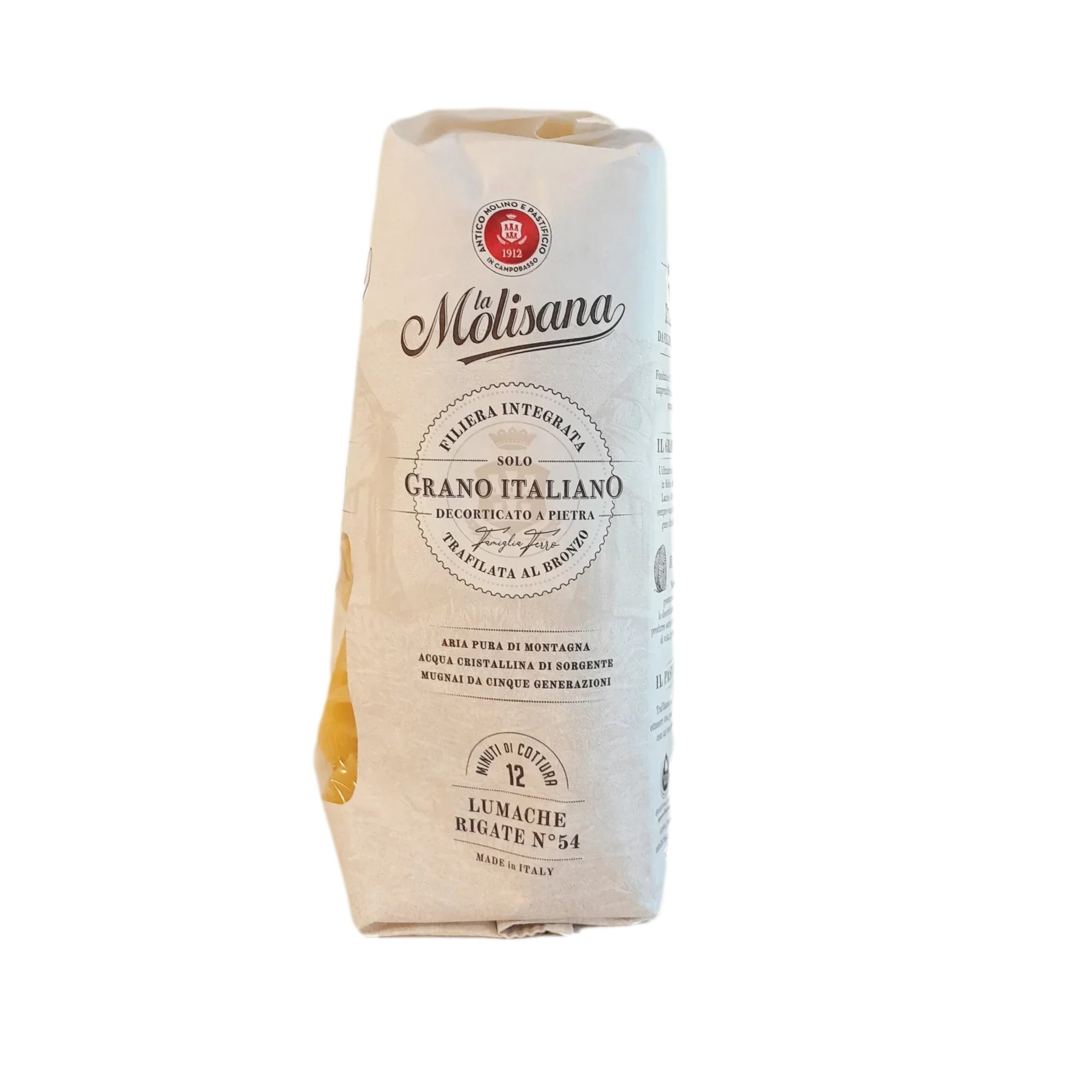 La Molisana Lumache Rigate Pasta (500g) - Image 2