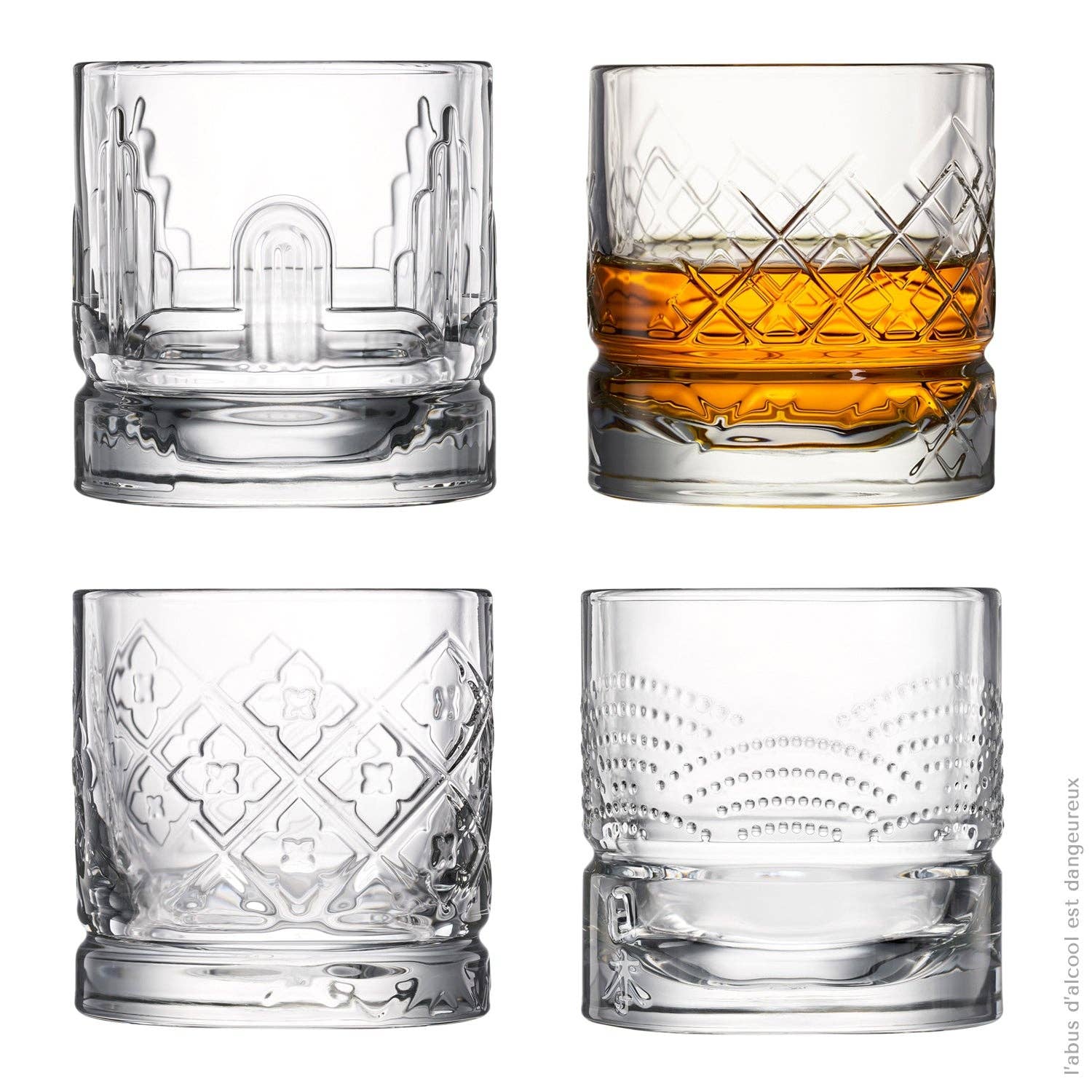 La Rochere - DANDY Whisky Tumbler (set of 4) 30cl
