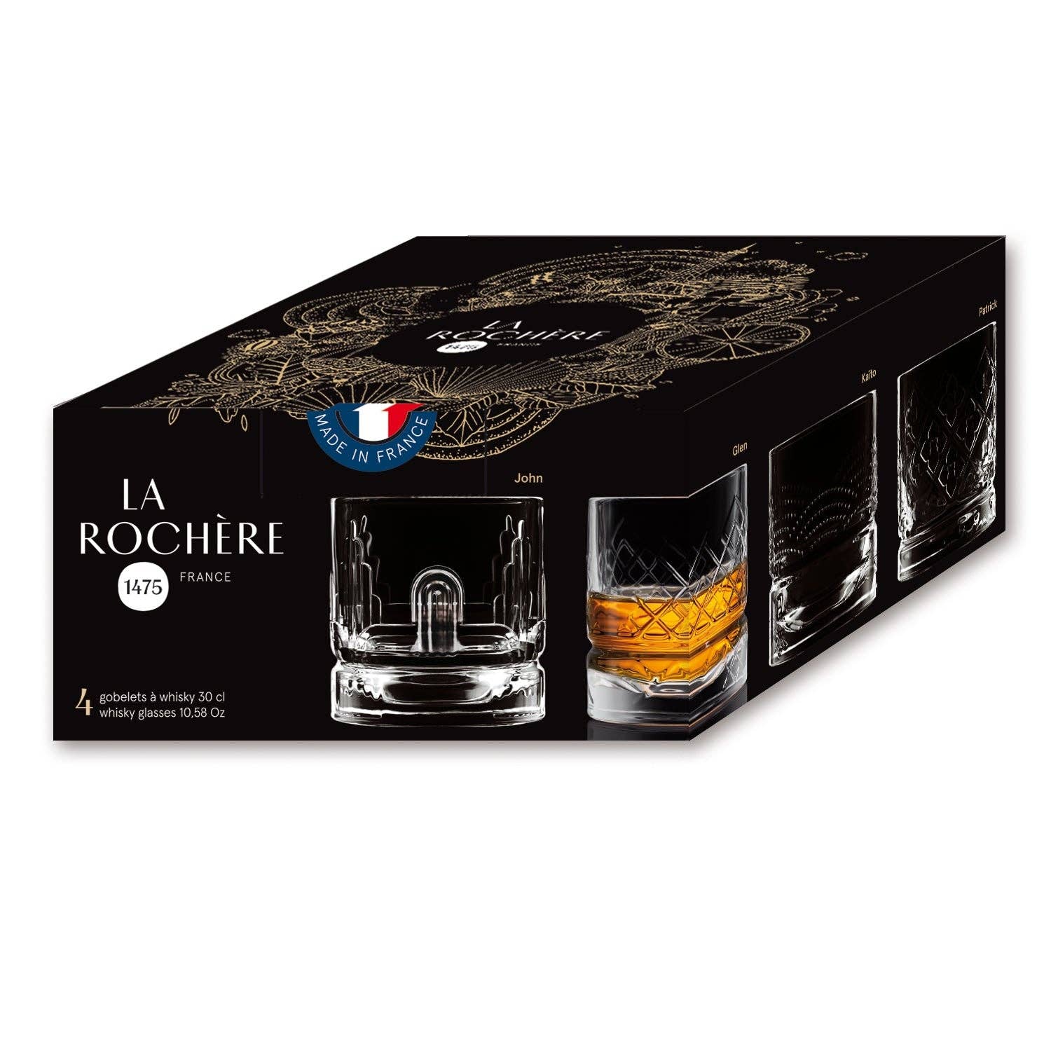 La Rochere - DANDY Whisky Tumbler (set of 4) 30cl - Image 3