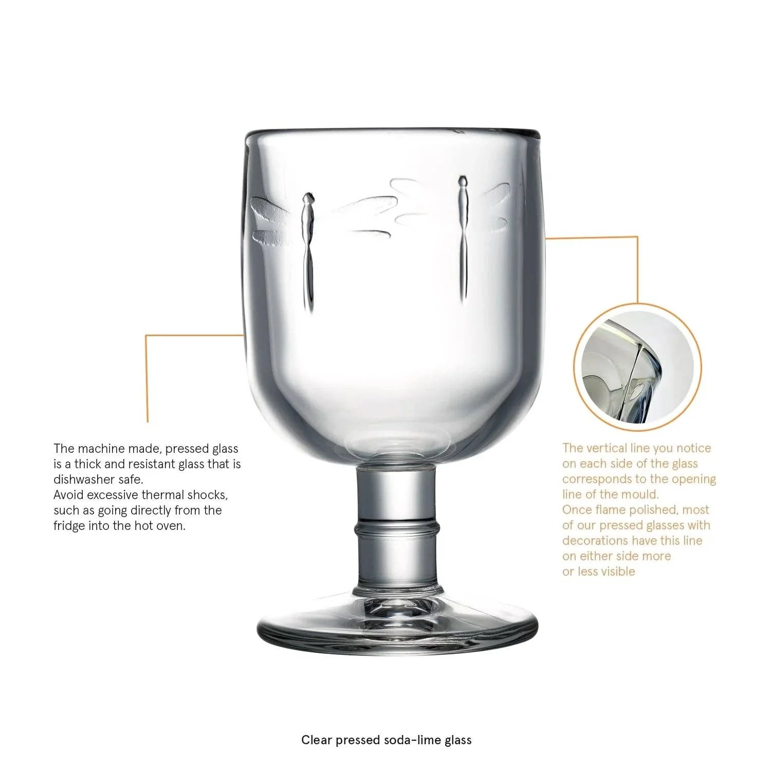 La Rochere - LIBELLULE Stemmed Wine Glass 28cl - Image 3