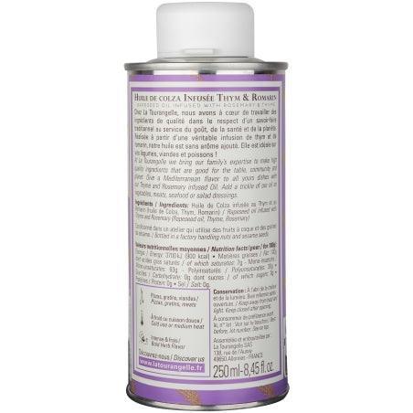 La Tourangelle - Rosemary & Thyme Infused oil (250ml) - Image 2