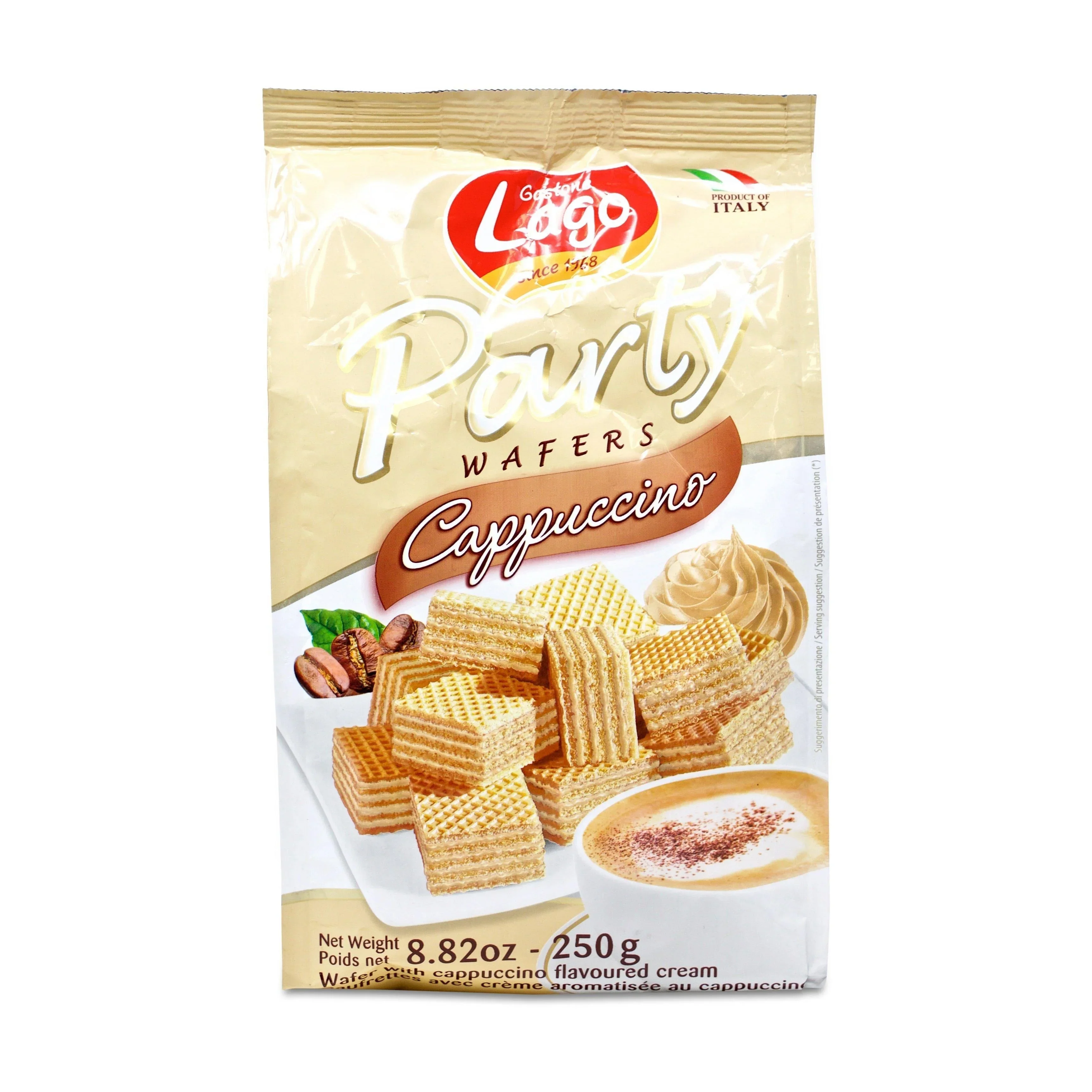 Gastone Lago Cappucino Party Wafers (250g)