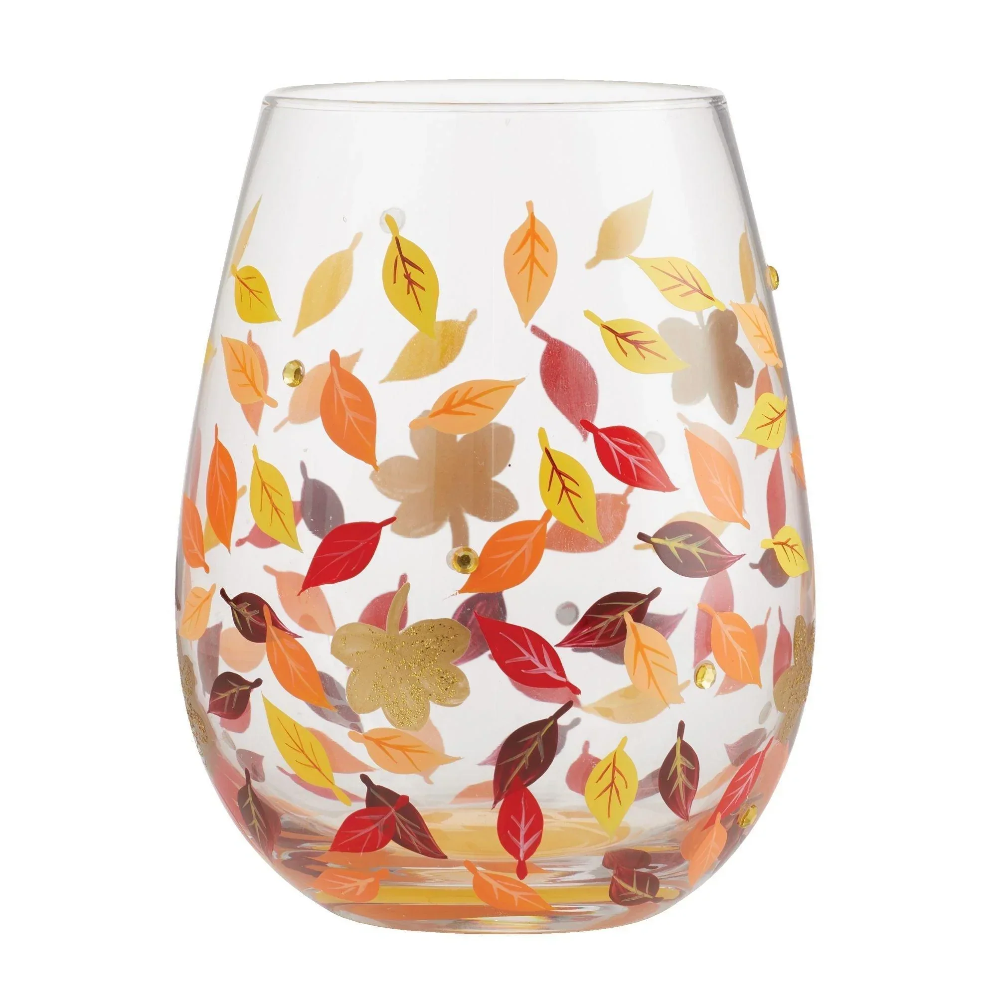 Lolita Leaves-a-Million Stemless Glass - Image 4