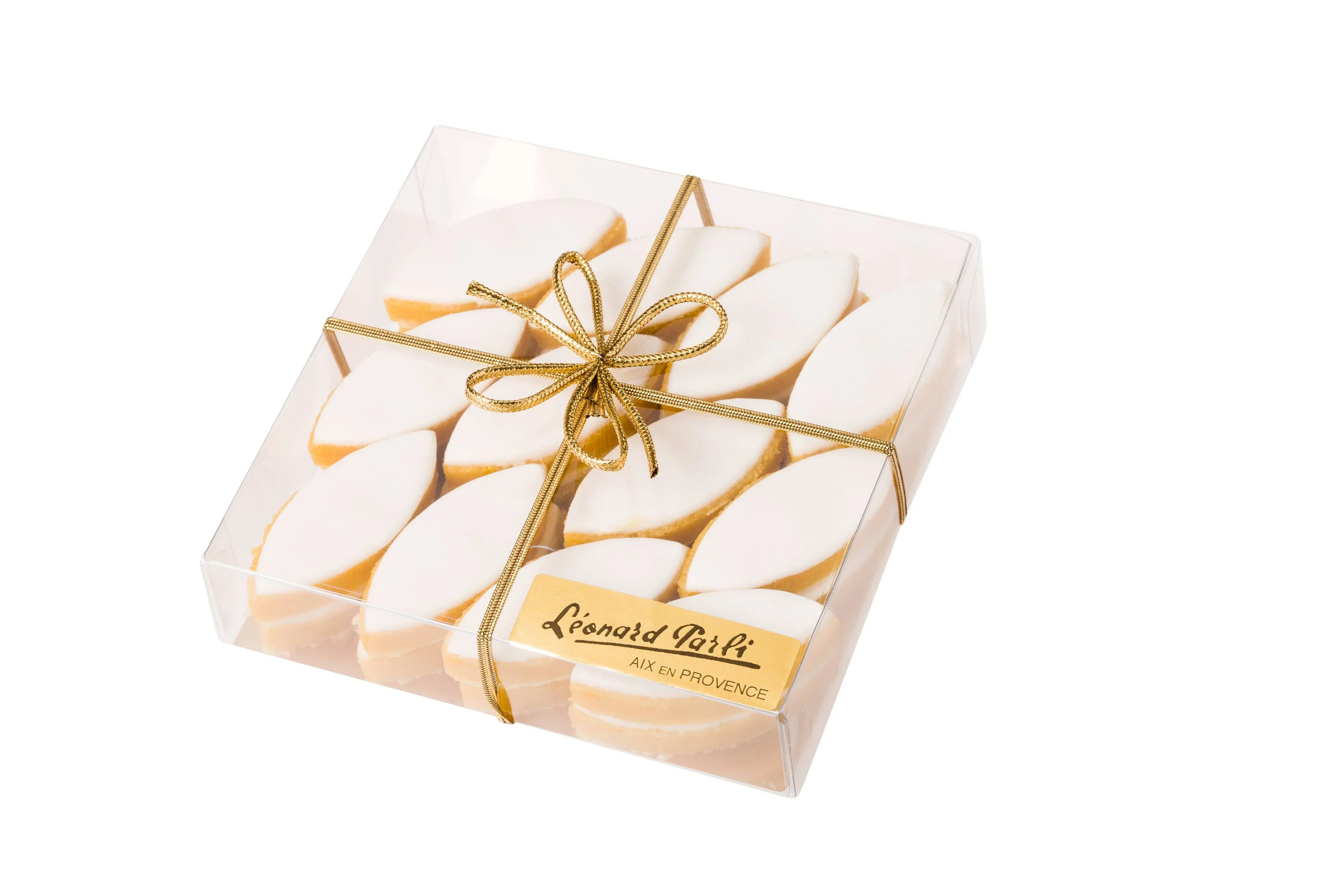Leonard Parli Square Calissons Blancs 24 Calissons Case (280g)