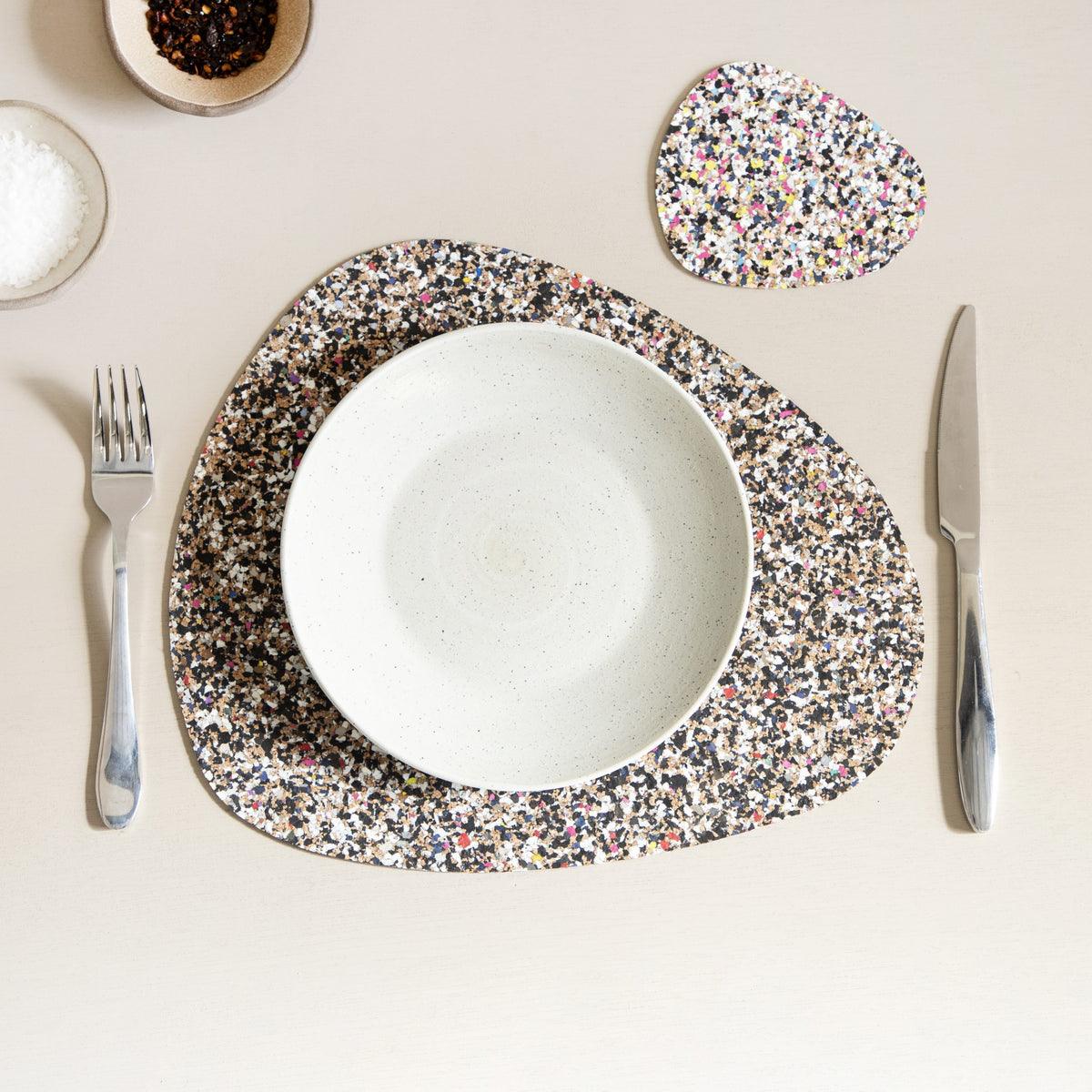 Liga Cork Beach Clean Placemats - Pebble (set of 4) - Image 5