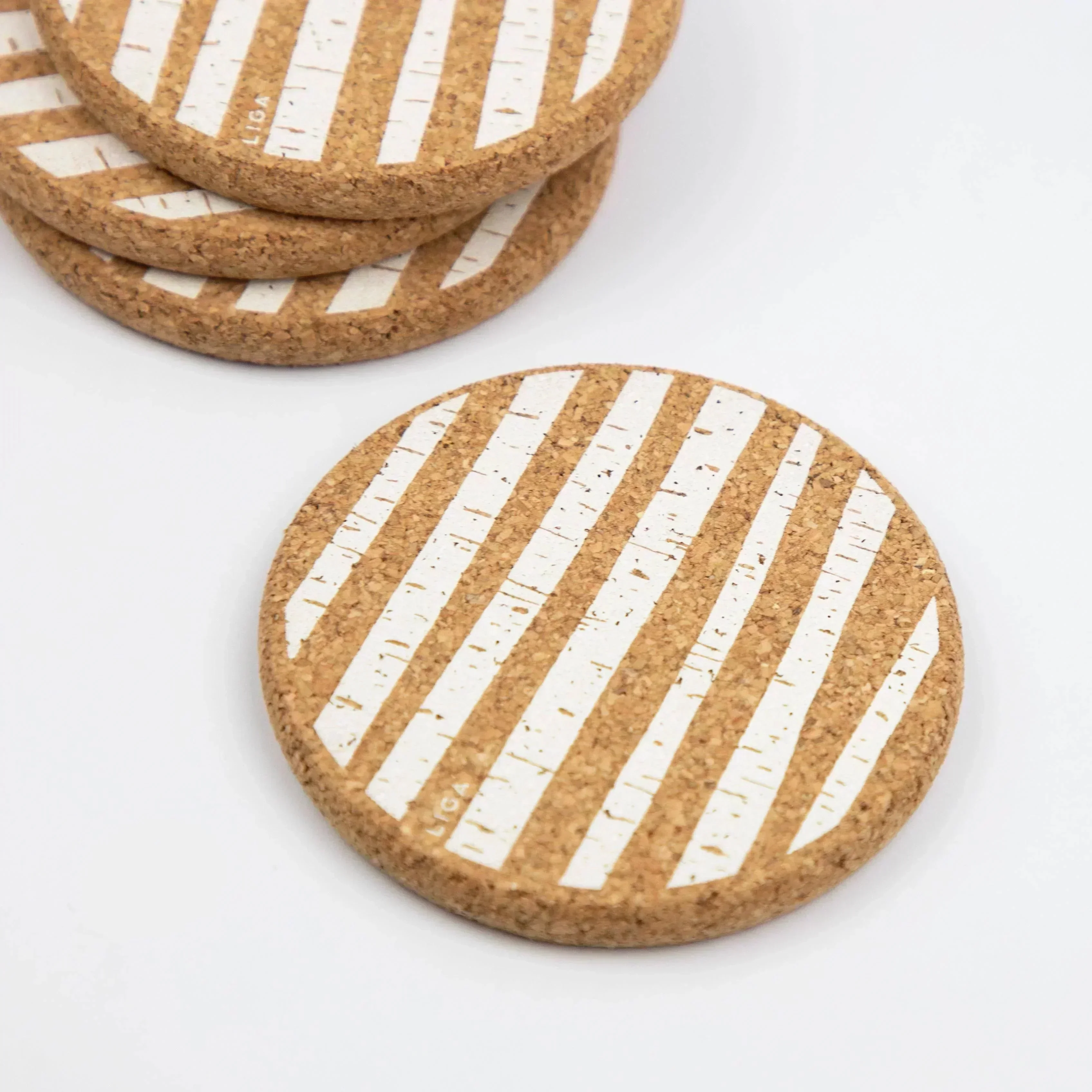 Liga Cork Coaster - Birch - Image 3