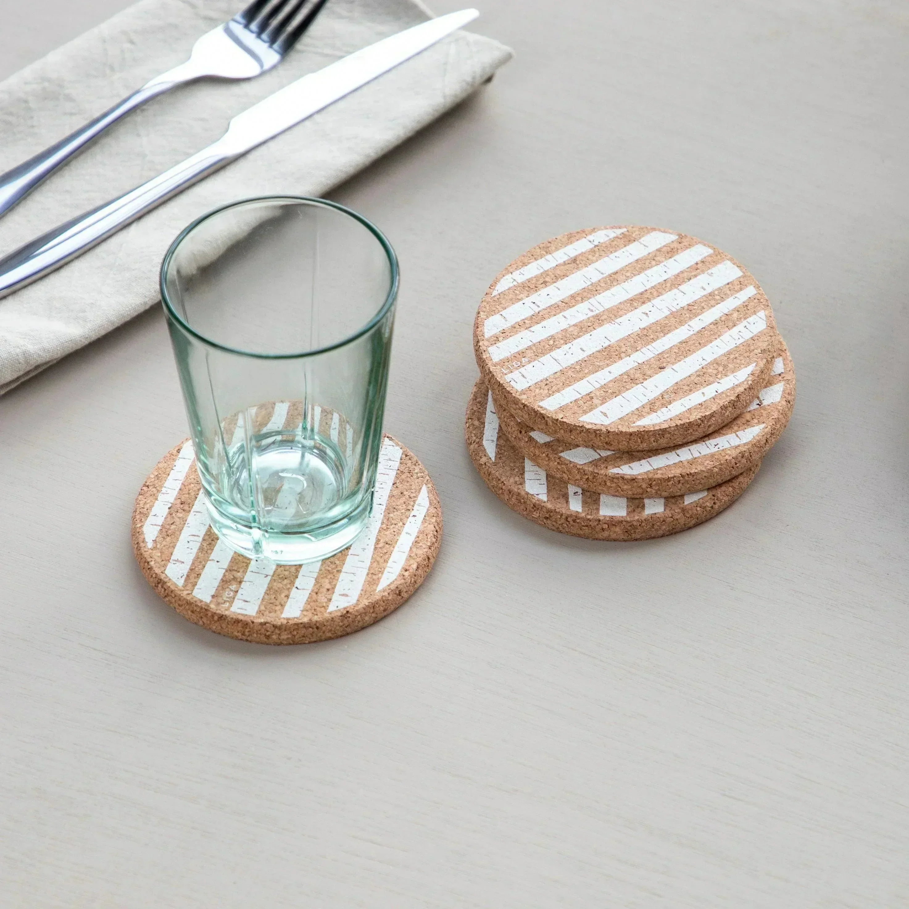 Liga Cork Coaster - Birch - Image 4