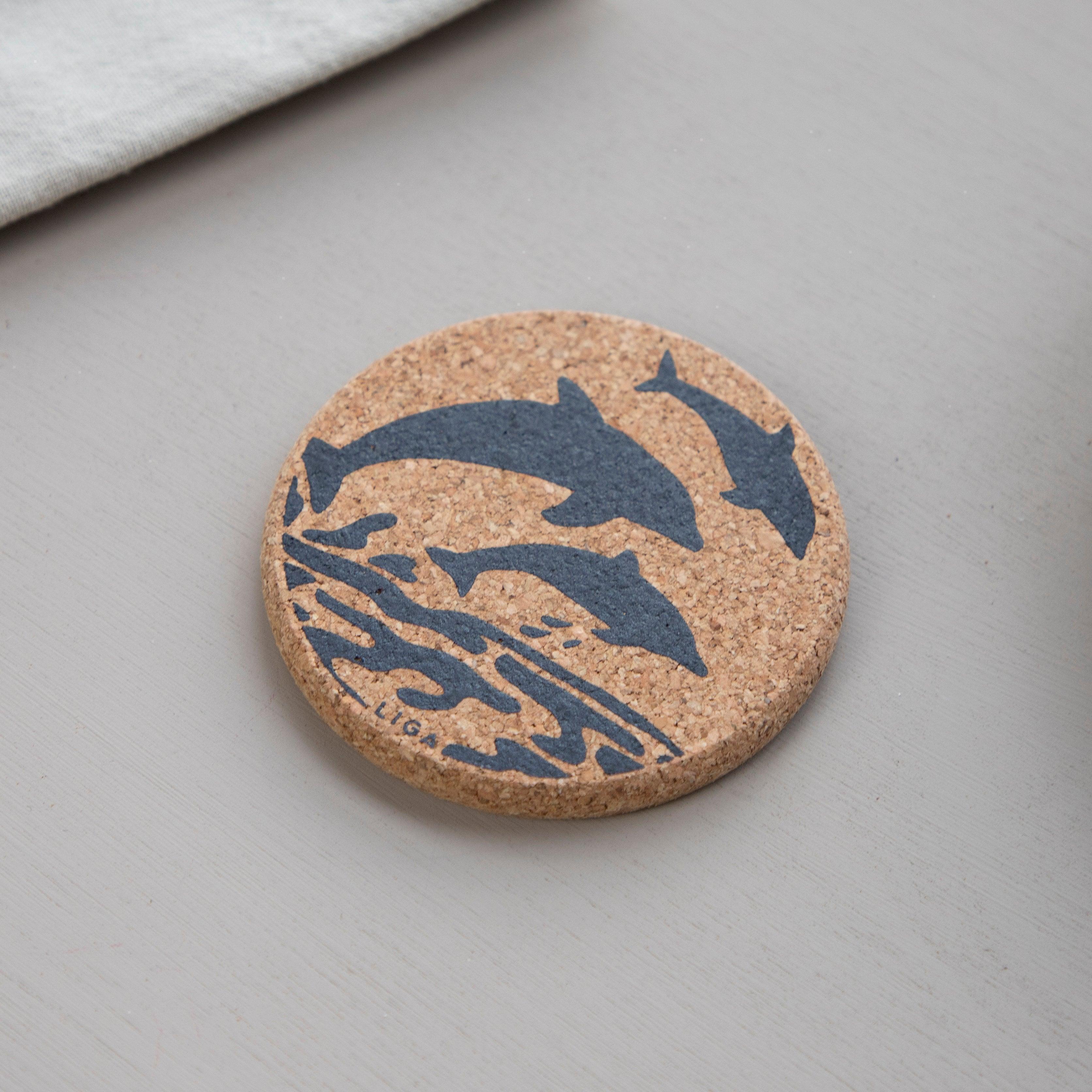 Liga Cork Coaster - Dolphins - Image 4