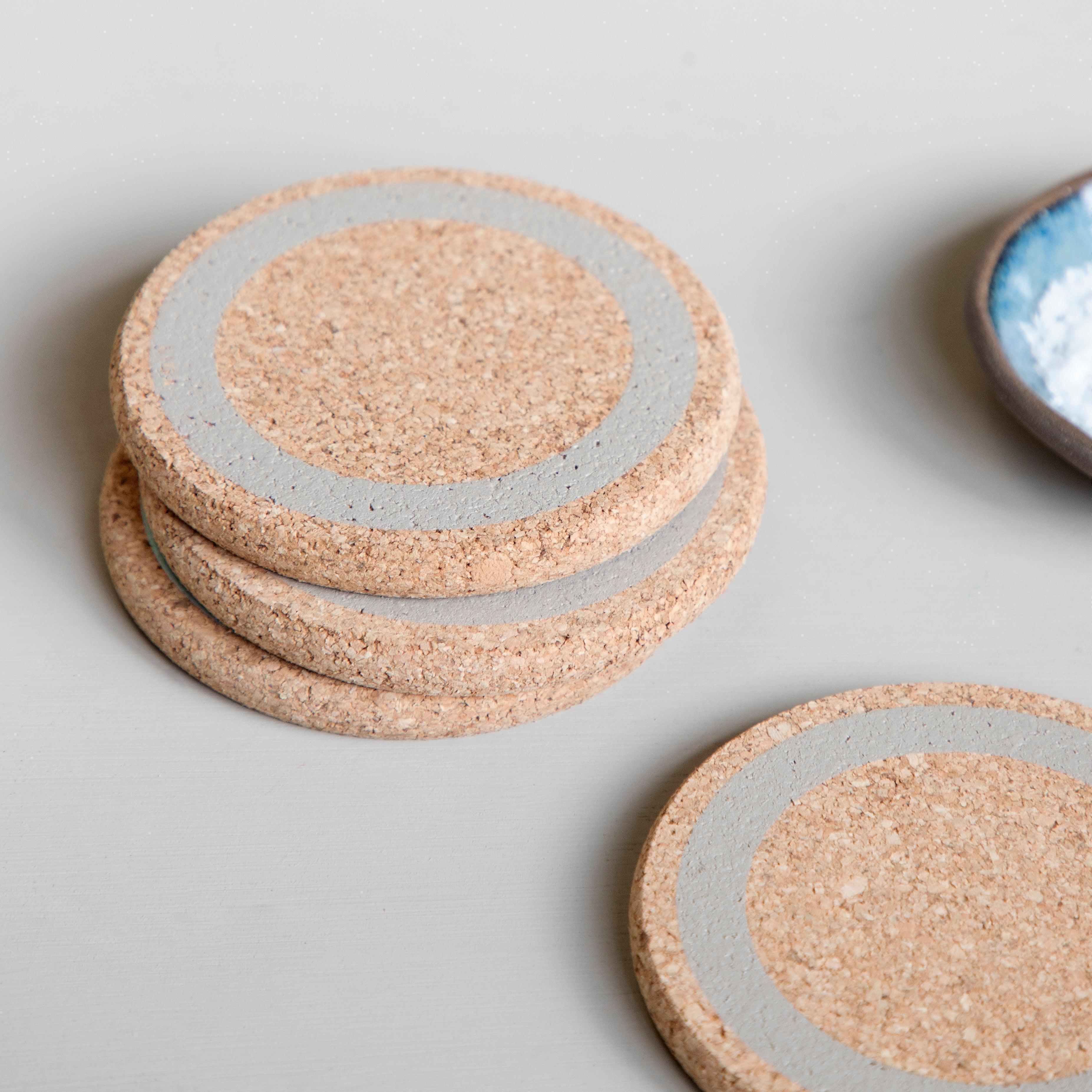 Liga Cork Coaster - Earth Clay - Image 3