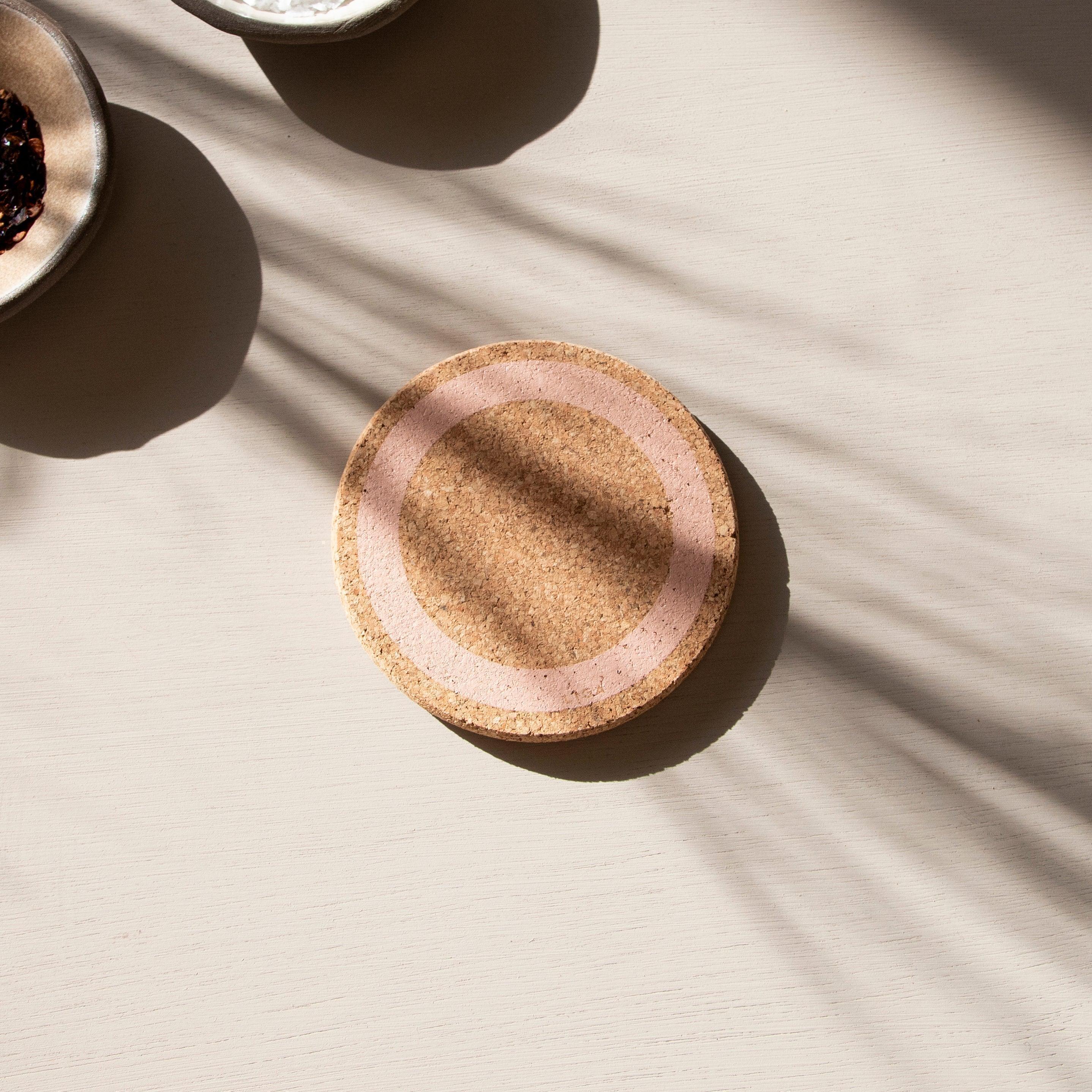 Liga Cork Coaster - Earth Rose - Image 4