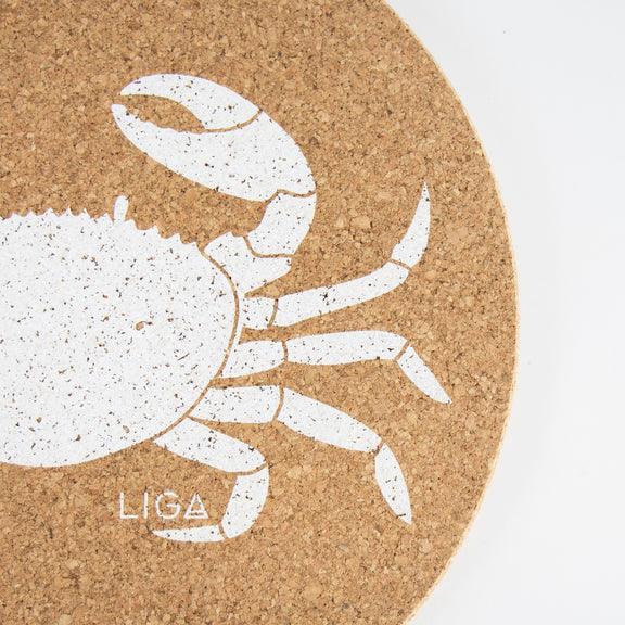 Liga Cork Coaster - Crab - Image 2