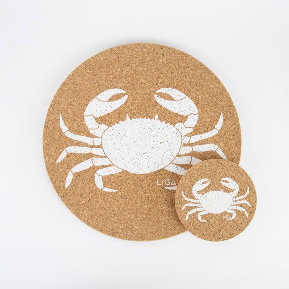 Liga Cork Coaster - Crab - Image 3