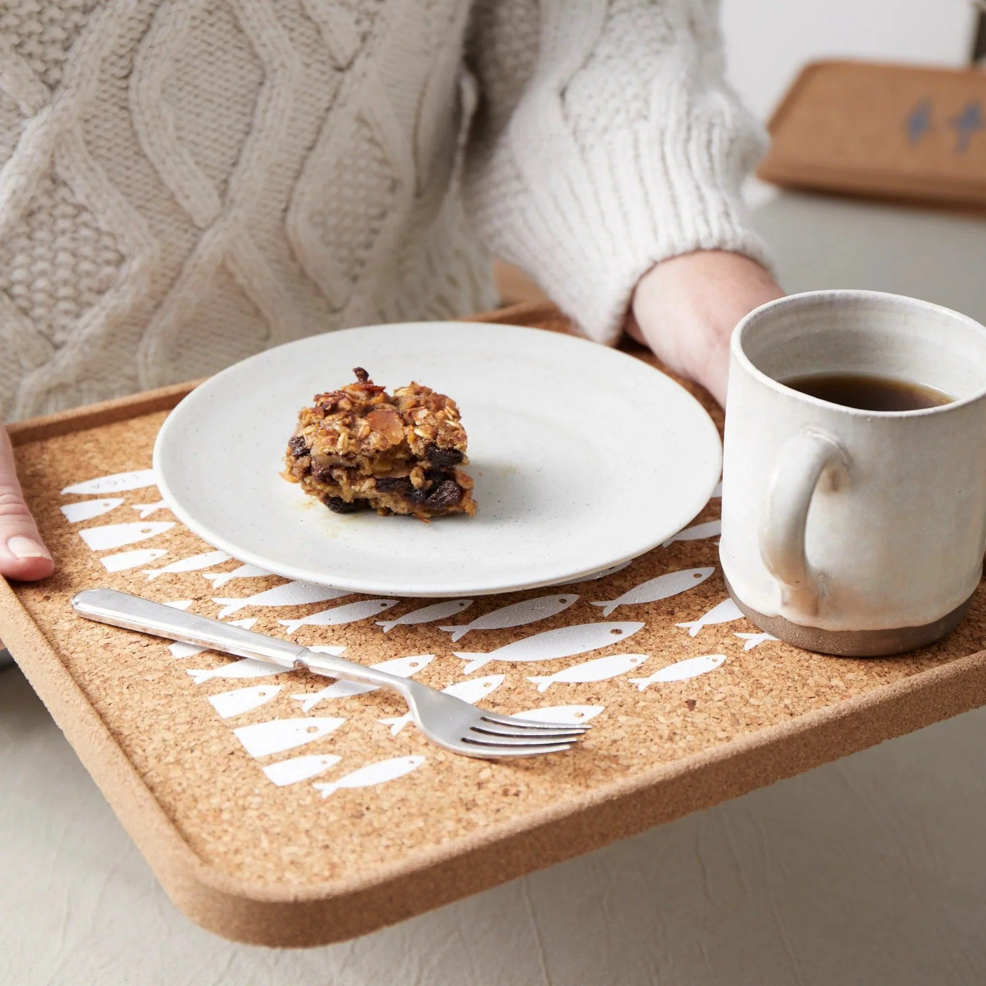 Liga Cork Eco Cork Tray - Fish (30cm) - Image 4