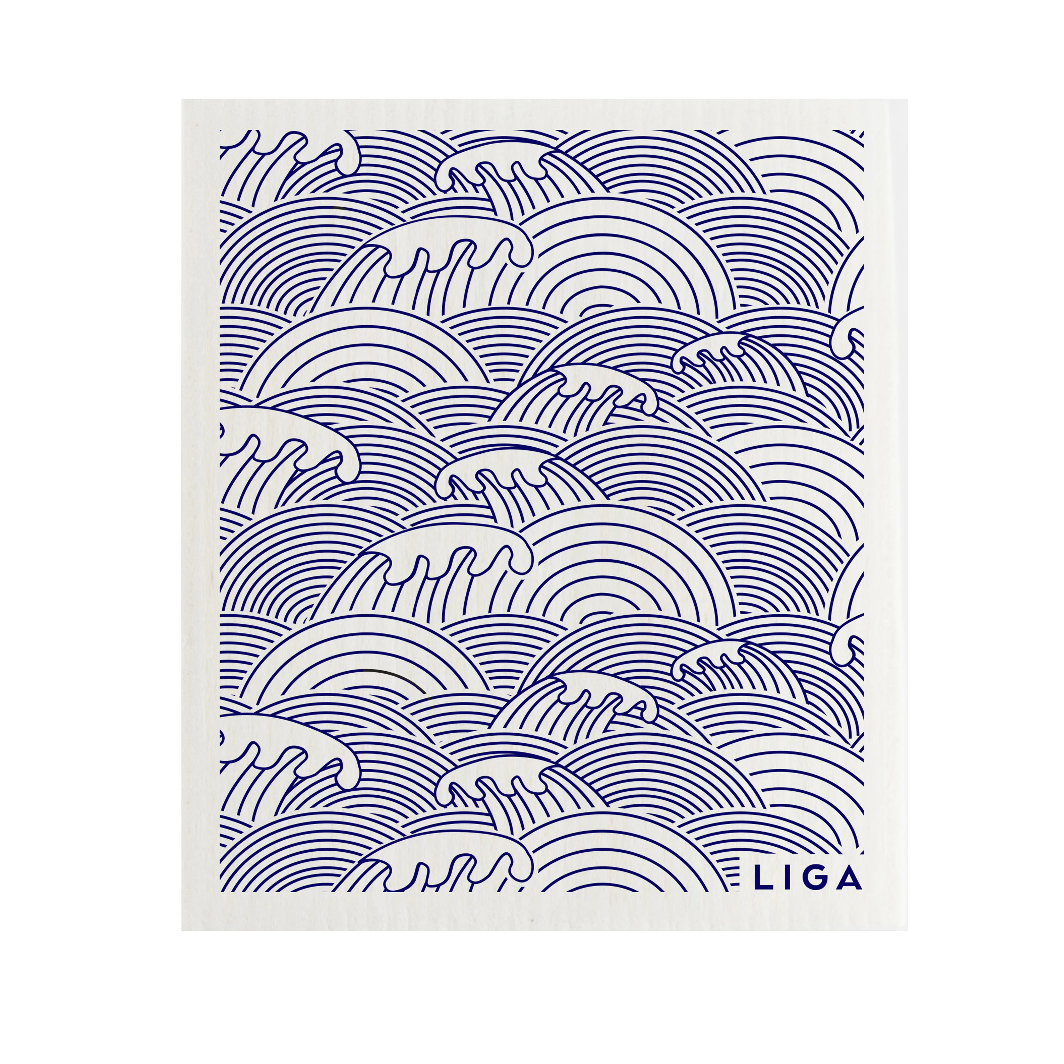 Liga Eco Dishcloths - Fish & Wave - Image 3