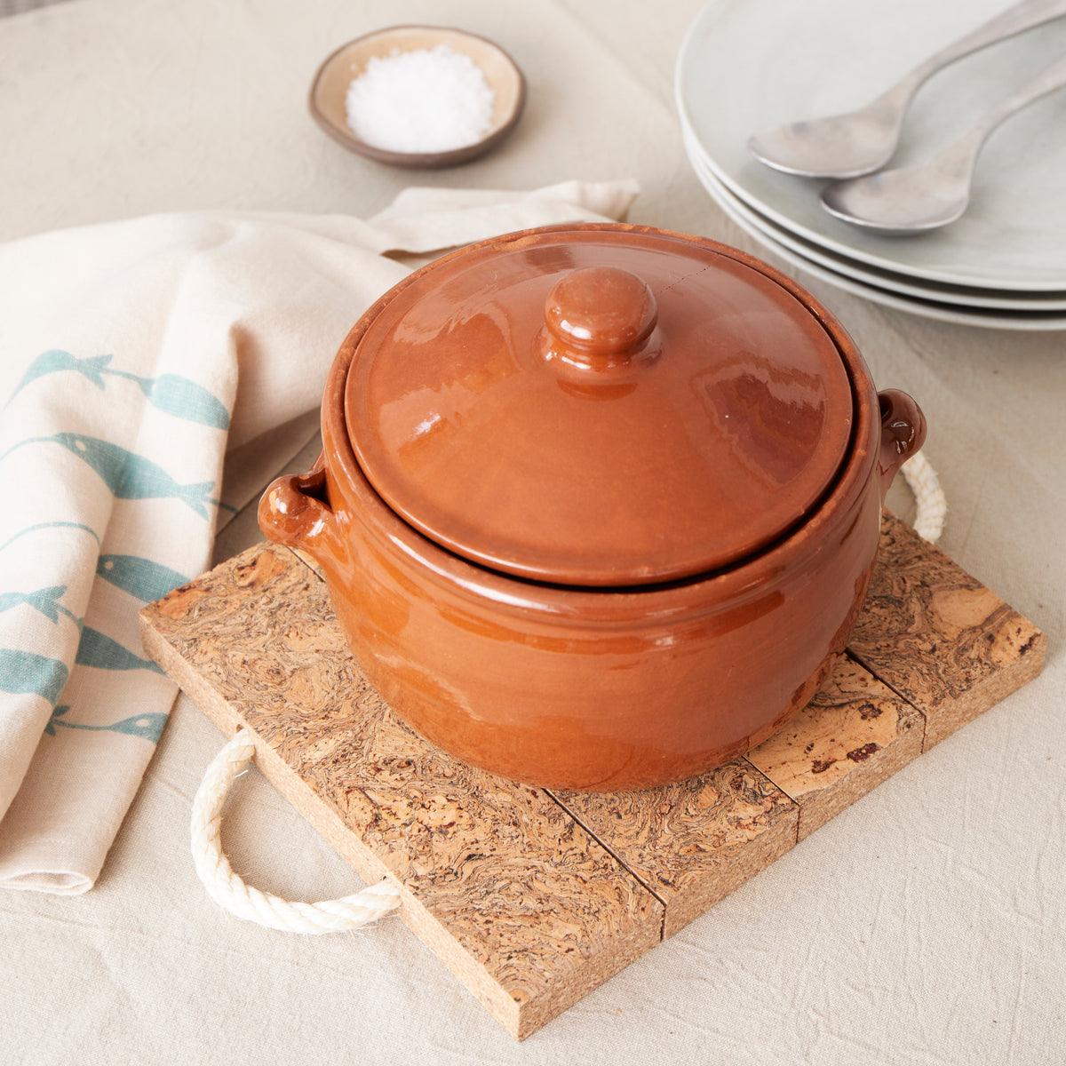 Liga Cork - Natural Cork trivet - Block (30cm) - Image 3