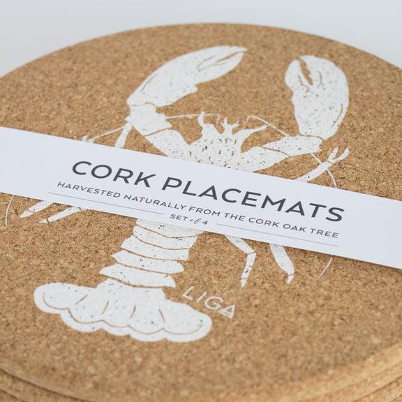 Liga Cork Placemat - Lobster - Image 5